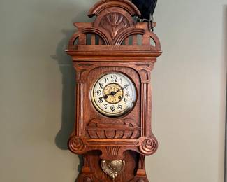 Beautiful antique wall clock 