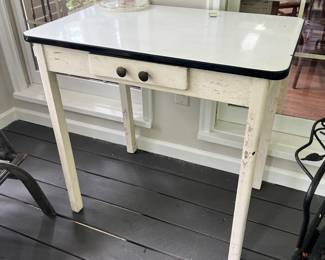 Porcelain top kitchen table