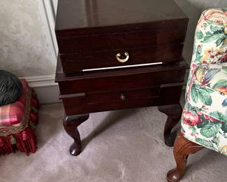 Queen Anne silver chest