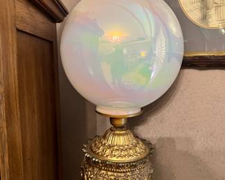 Close up floor lamp