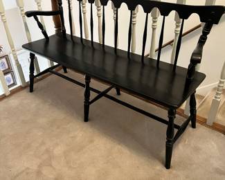 Windsor style bench