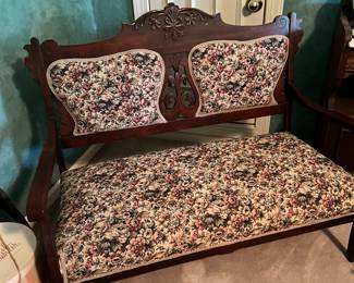 Victorian settee