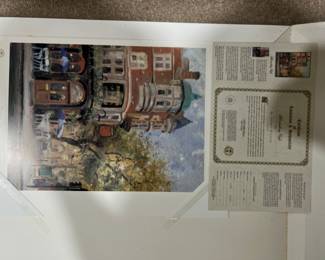 Thomas Kinkade print