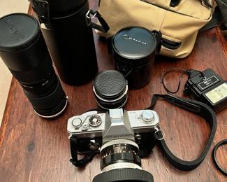 Camera and lenses