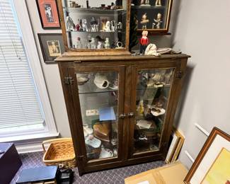 Vintage display cabinet 
