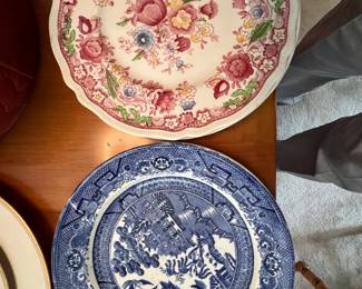 Blue Willow and Staffordshire