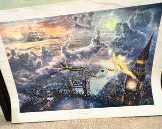 Thomas Kinkade print “Disney Series “