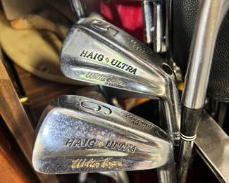 Vintage Haig Ultra Irons