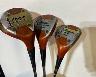 Ben Hogan Persimmon Woods, Golf Clubs