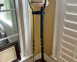 Iron plant stand