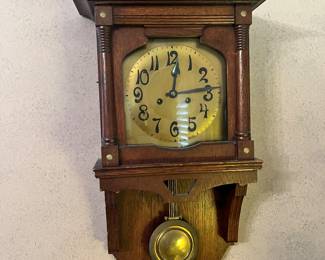 Antique wall clock