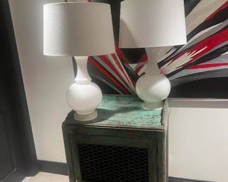 Pair, Robert Abby Lamps
