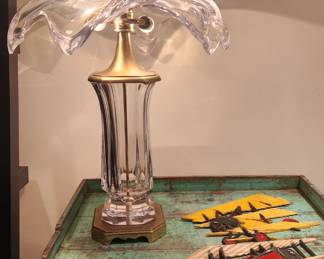 France: Crystal lamp