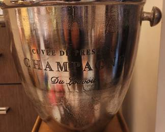 Large Vintage Champagne Bucket