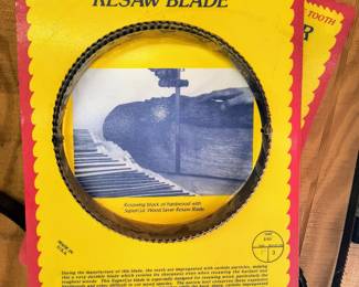 New in pack band saw blades