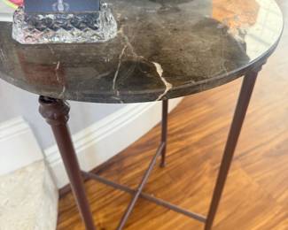 Fantastic marble side table