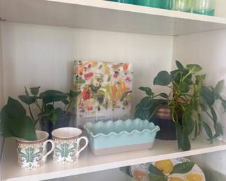 Lots of beautiful dishes here