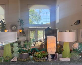 Green garden celadon is the color here!