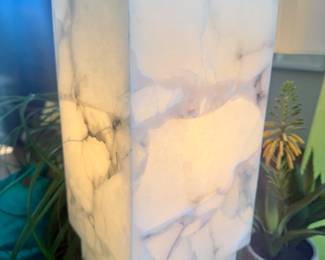 This marble lamp fab