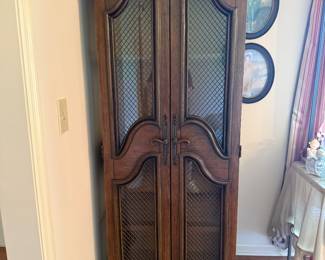#7 Lighted cabinet 29x20x72 - as is cord $60.00