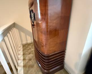 #53 Antique Zenith tube radio 27x15x43 $150.00