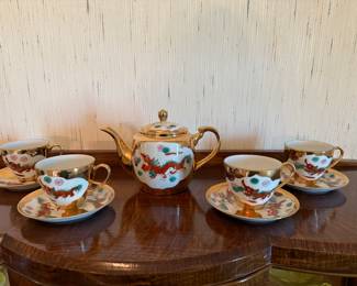 * #15 F.S Louie-BeaKeley 9 piece tea set $60.00