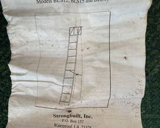#82 Strong built, Inc Basis Ladder-Stand $60.00