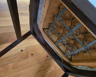 Bottom of dining table chairs