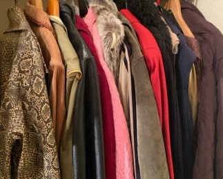 Assorted Ladies Coats, Jackets And Vests