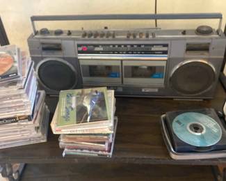 CDs And Tape Player