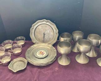 Plates And Goblets
