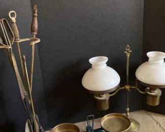 Oil Lamp And Scale