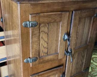 Wood Icebox