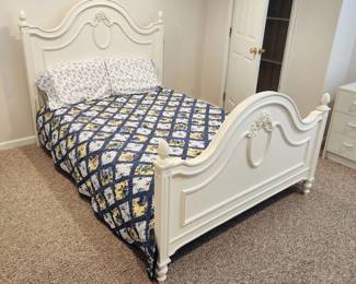 Stanley Furniture Full Size Bed Frame with Headboard and Footboard