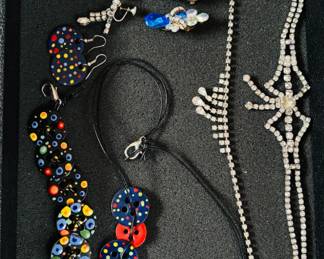 Miscellaneous rhinestone and fashion jewelry