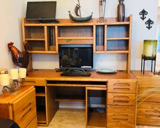Oak Storage desk