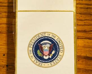 Vintage Air Force One unopened presidential cigarettes from the Reagan administration