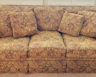 Closeup of Floral Sofa