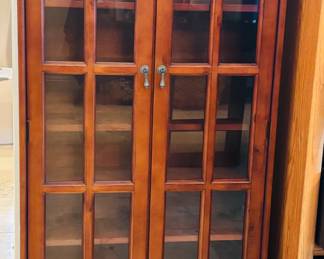 Closeup of Media Cabinet