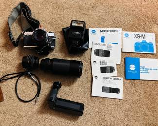 Minolta XG-M Camera & Accessories