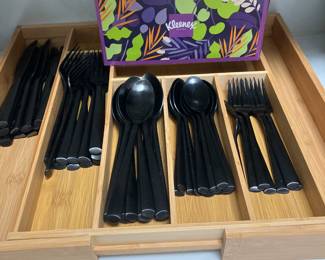 Metal cutlery from pottery barn