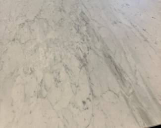 Restoration Hardware marble table top surface