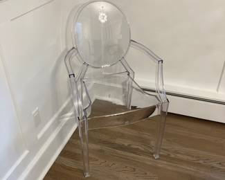 Louis Ghost Chairs x2