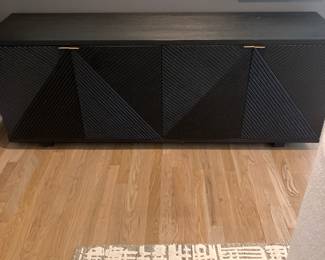 Mitchell Gold Black Credenza