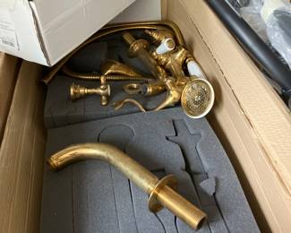 Waterworks Vintage bathroom items for