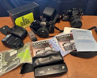 Contax Cameras and Accessories 