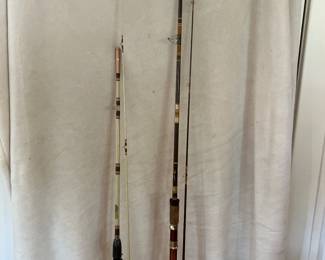 Vintage Shakespeare Wonder Rod and St. Croix 7ft Spinning Rod
