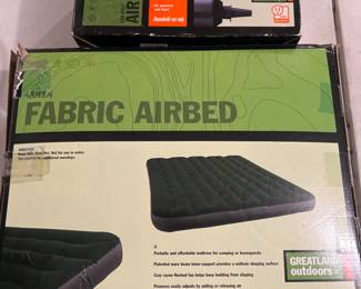 Queen Size Air Mattress and Air Pump