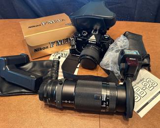 Nikon Film Cameras and Lenses 