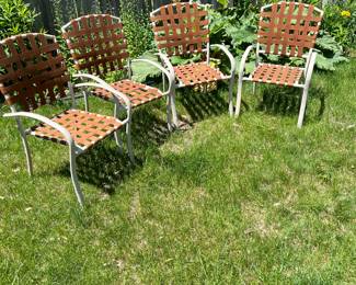Metal Yard Chairs 